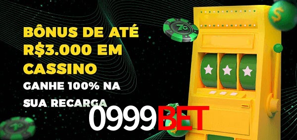 0999Bet melhor bônus de depósito
